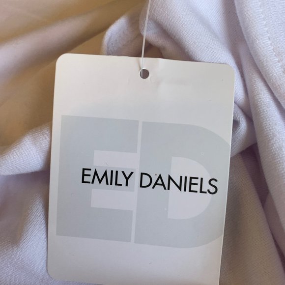 EMILY DANIELS WHITE KNIT PULL ON PANTS NWT - Picture 6 of 9